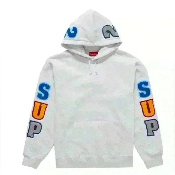 Supreme Team Chenille Hooded Sweatshirt - Picture 2 of 8